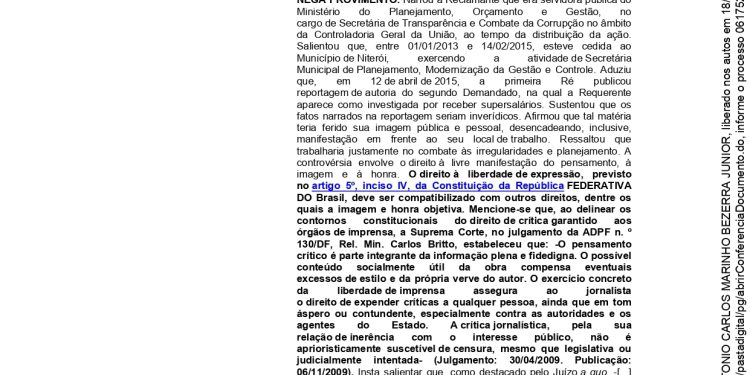 Justiça do Amazonas reconhece que Mario Vianna não foi o causador do vexame contra a médica Isabelle Lins no caso “fura fila” das vacinas