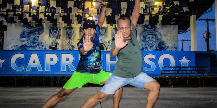 Encontro de Pajés: Erick Beltrão ensaia com Waldir Santana para Live Parintins 2021