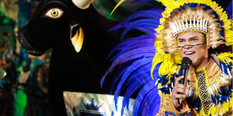 Caprichoso lança primeiro álbum digital ao vivo no Bumbódromo na voz de Patrick Araújo