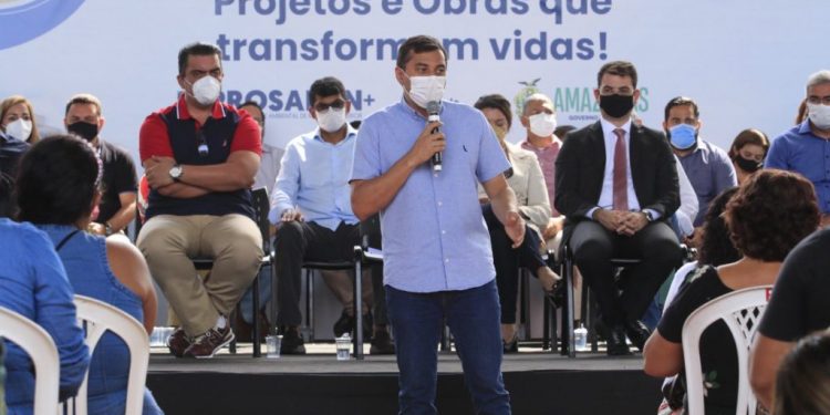 Wilson Lima lança o Prosamin+, com investimentos de R$ 542 milhões em obras