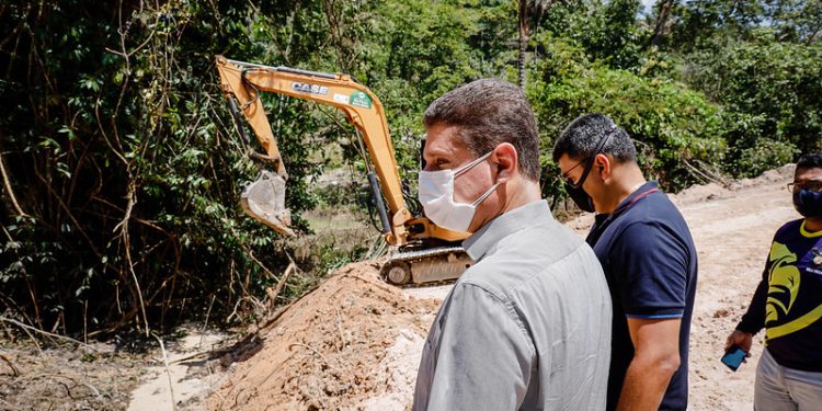Com terraplanagem concluída, asfaltamento do ramal do Castanheira começa nesta semana