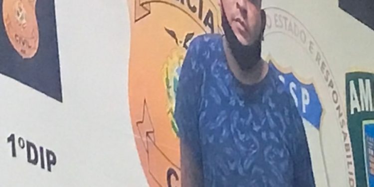 Suspeito de estourar cabeça de homem com tiros em lanchonete é preso em Manaus