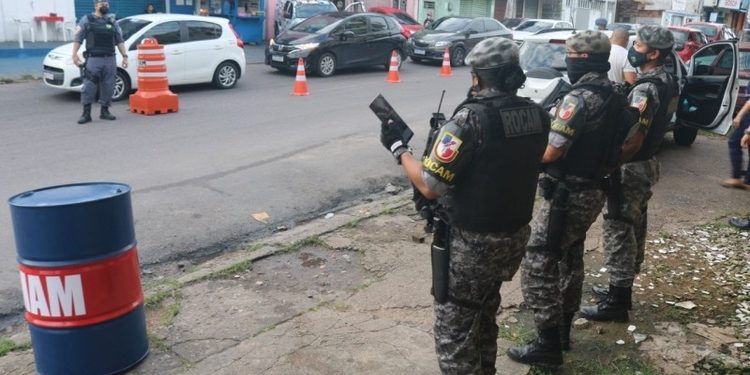 Polícia deflagra ‘Operação Inquietação’ em áreas vermelhas em Manaus